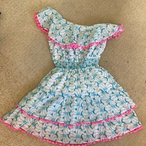 Lilly Pulitzer one shoulder dress, size s